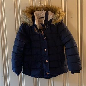 Frost Free Coat - Navy Blue